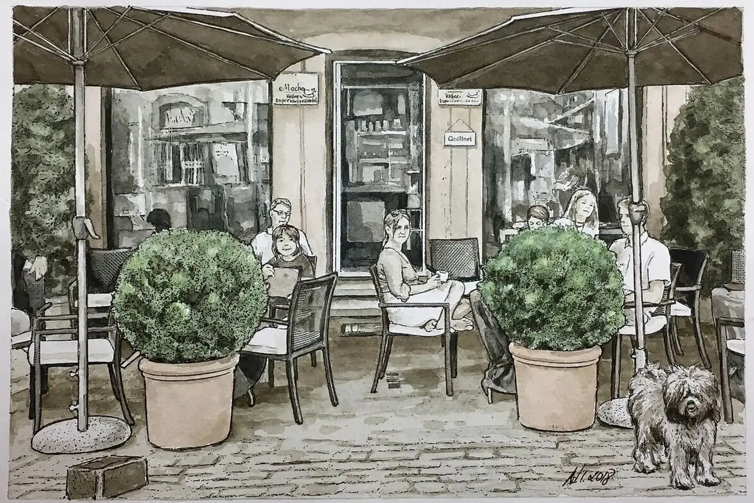 Postkarten Aschaffenburg von Atelier Raumkünste